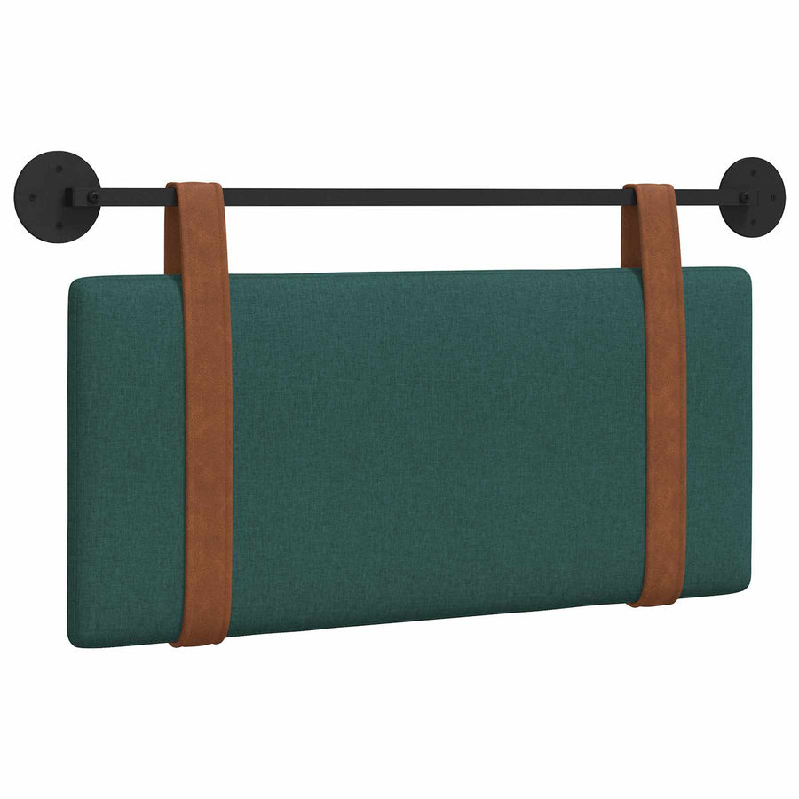 Hangend Hoofdeinde Effen Donkergroen 90 x 40 cm Bewerkt hout