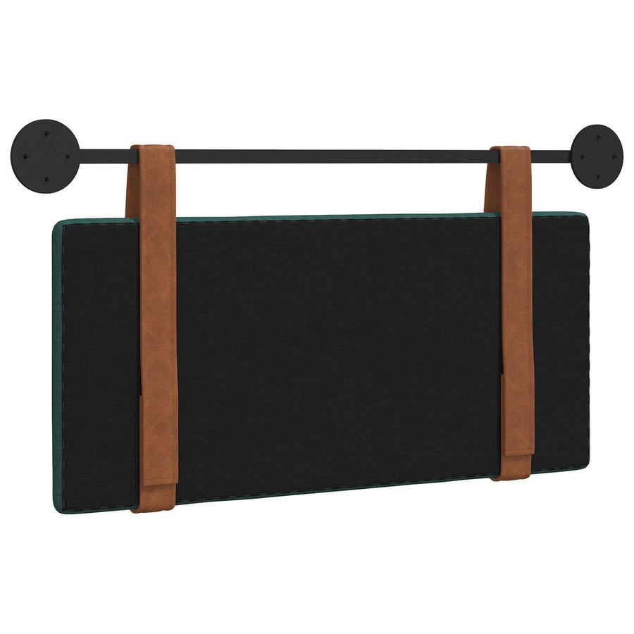 Hangend Hoofdeinde Effen Donkergroen 90 x 40 cm Bewerkt hout