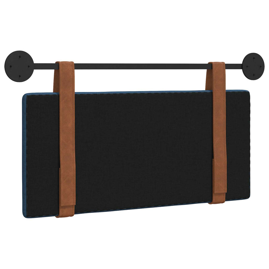 Hangend Hoofdeinde Wandgemonteerd Blauw 90 x 40 cm Bewerkt hout