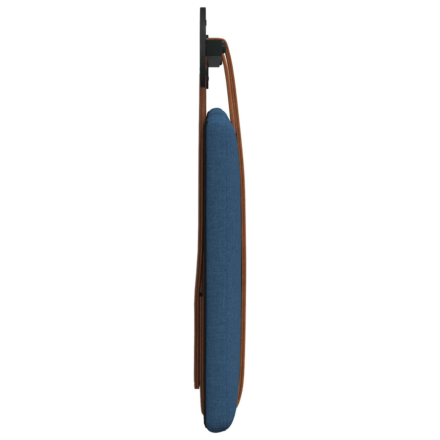Hangend Hoofdeinde Wandgemonteerd Blauw 90 x 40 cm Bewerkt hout