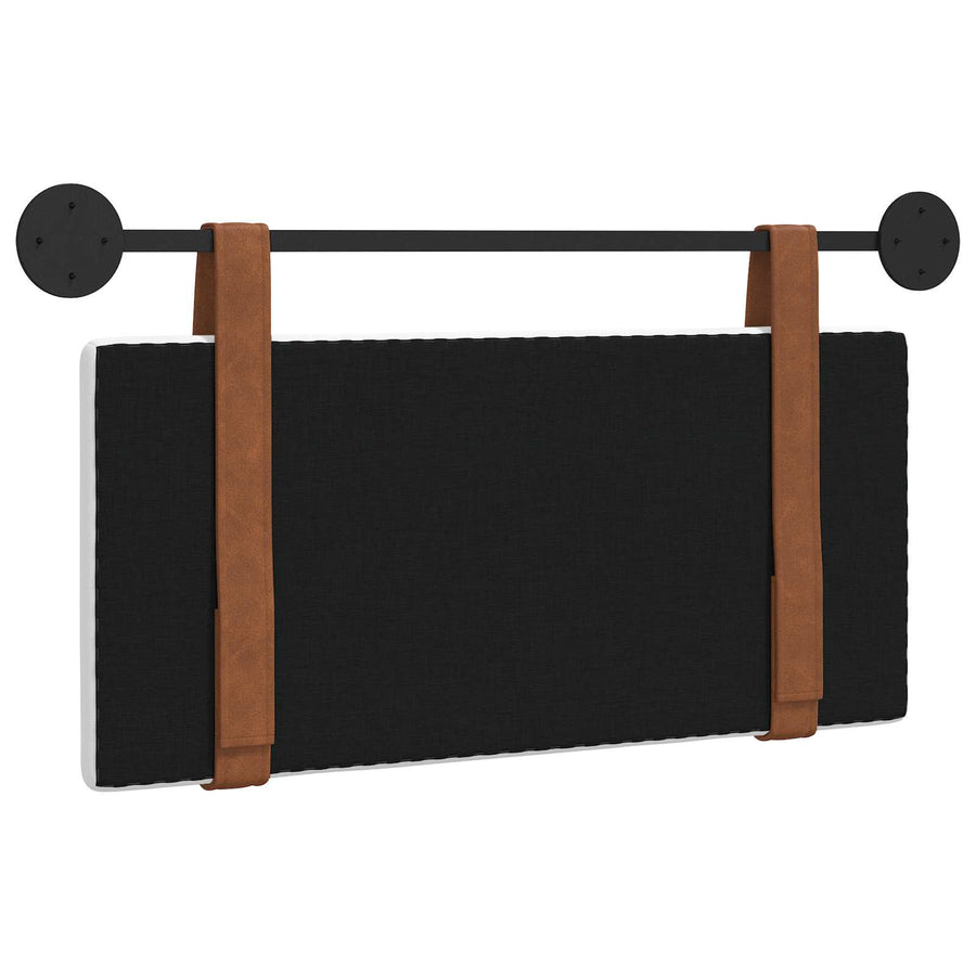 Hangend Hoofdeinde Wandgemonteerd Wit 90 x 40 cm Bewerkt hout