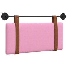 Hangend Hoofdeinde Wandgemonteerd Roze 90 x 40 cm Bewerkt hout
