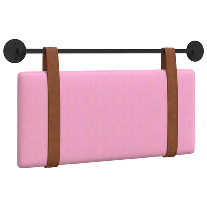 Hangend Hoofdeinde Wandgemonteerd Roze 90 x 40 cm Bewerkt hout