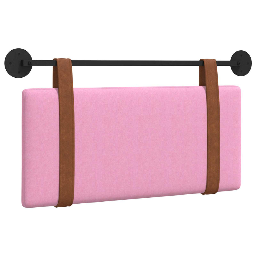 Hangend Hoofdeinde Wandgemonteerd Roze 90 x 40 cm Bewerkt hout