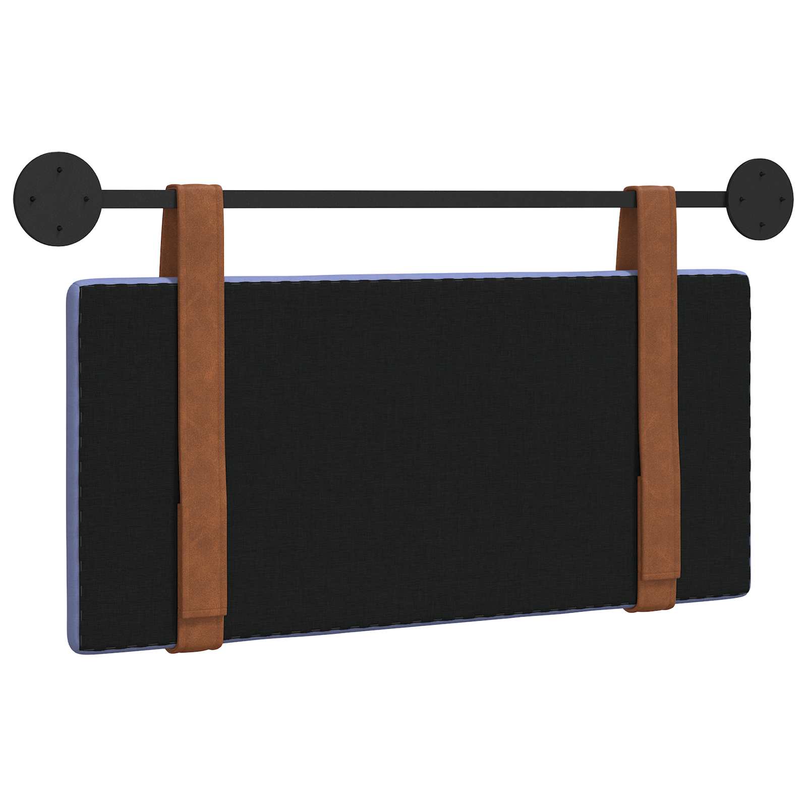 Hangend Hoofdeinde Effen Jeans Blauw 90 x 40 cm Bewerkt hout
