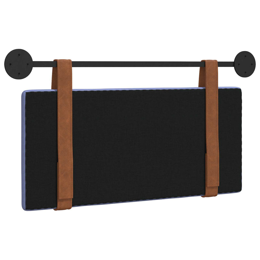 Hangend Hoofdeinde Effen Jeans Blauw 90 x 40 cm Bewerkt hout