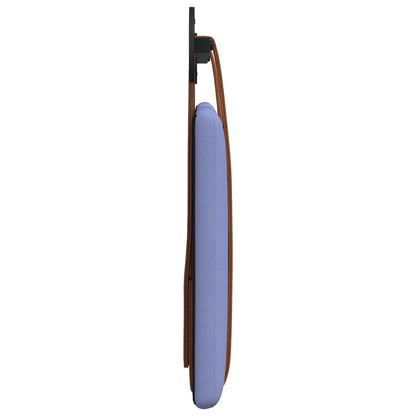 Hangend Hoofdeinde Effen Jeans Blauw 90 x 40 cm Bewerkt hout