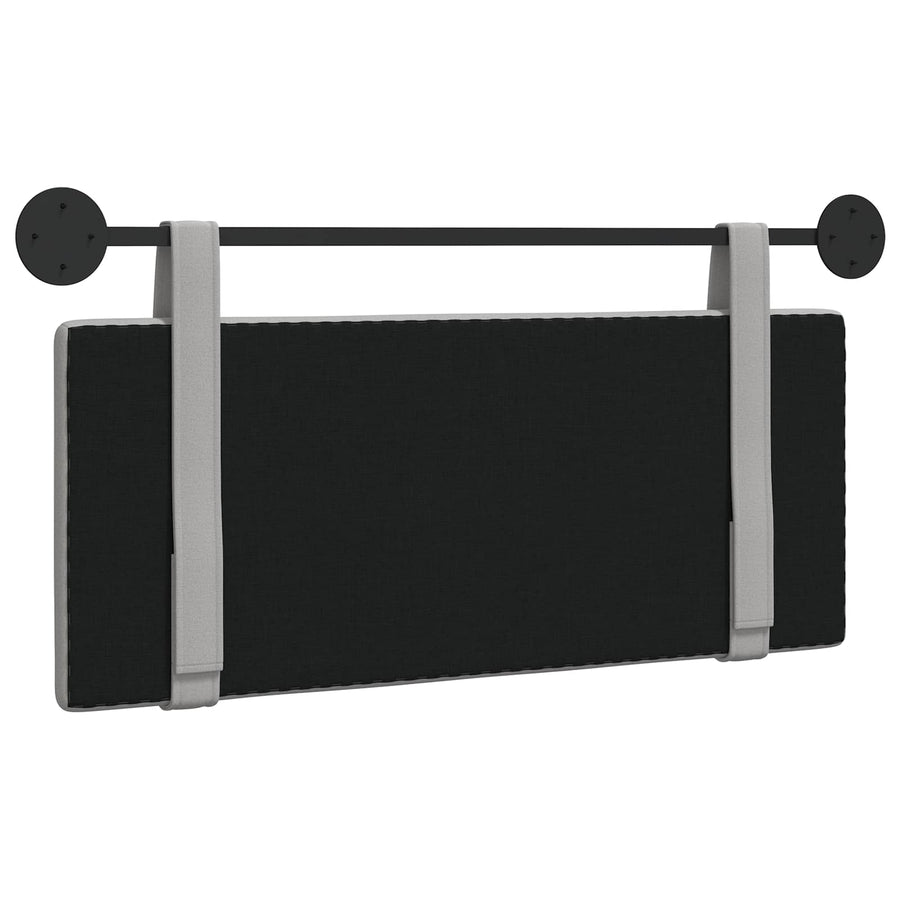 Hangend Hoofdeinde Effen Wolkengrijs 110 x 55 x 5 cm Stof