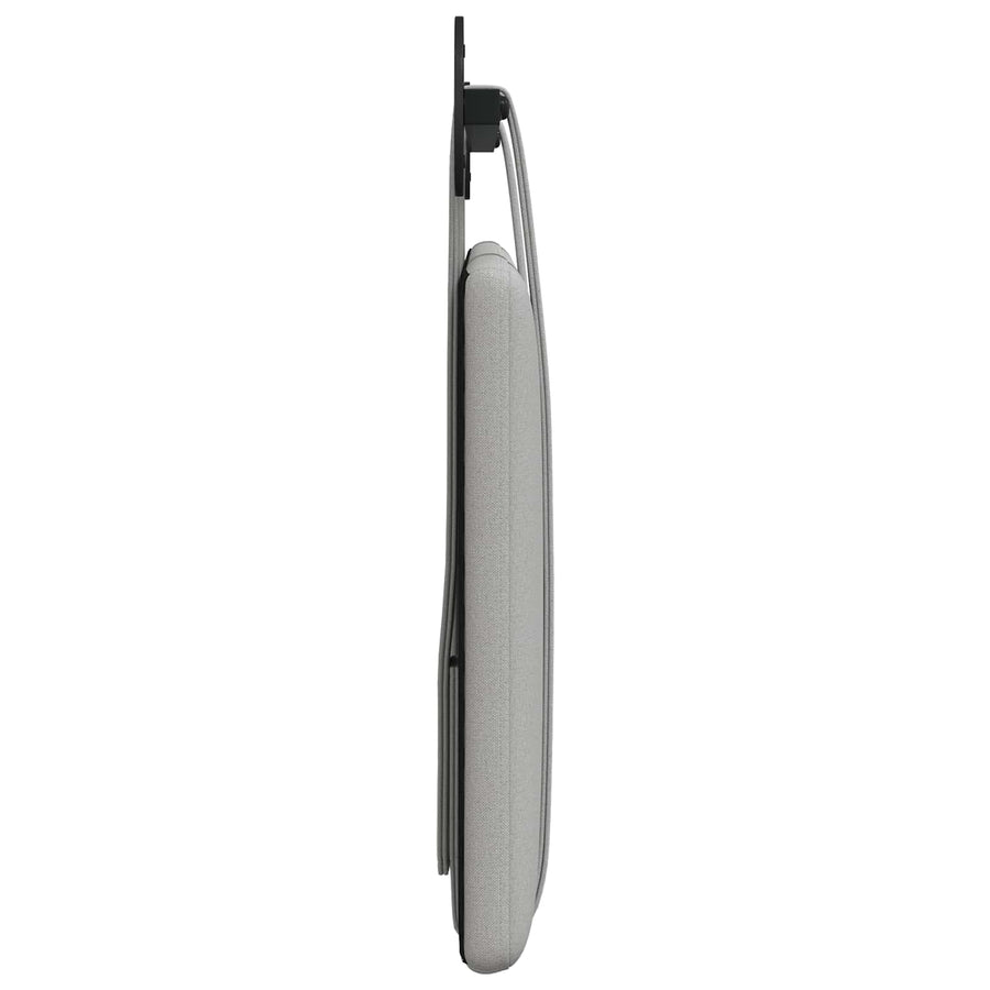 Hangend Hoofdeinde Effen Wolkengrijs 110 x 55 x 5 cm Stof