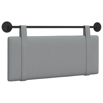 Hangend Hoofdeinde Effen Lichtgrijs 110 x 55 x 5 cm Stof