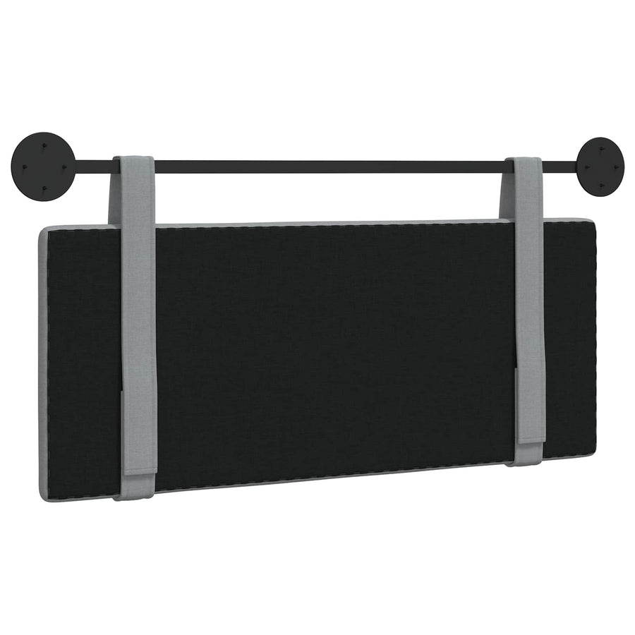 Hangend Hoofdeinde Effen Lichtgrijs 110 x 55 x 5 cm Stof