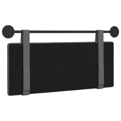 Hangend Hoofdeinde Effen Donkergrijs 110 x 55 x 5 cm Stof
