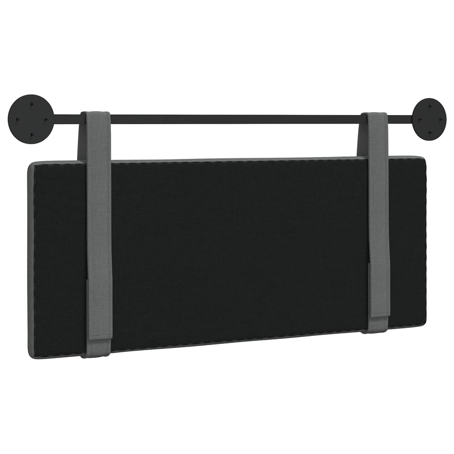 Hangend Hoofdeinde Effen Donkergrijs 110 x 55 x 5 cm Stof