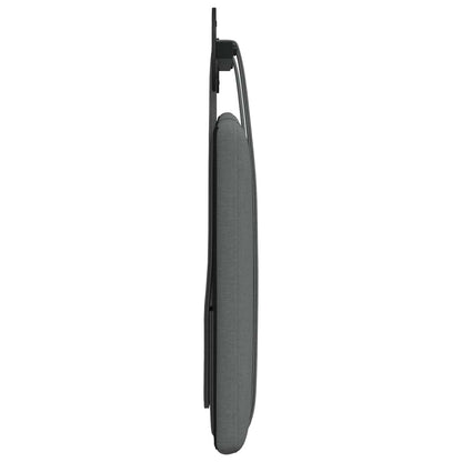 Hangend Hoofdeinde Effen Donkergrijs 110 x 55 x 5 cm Stof