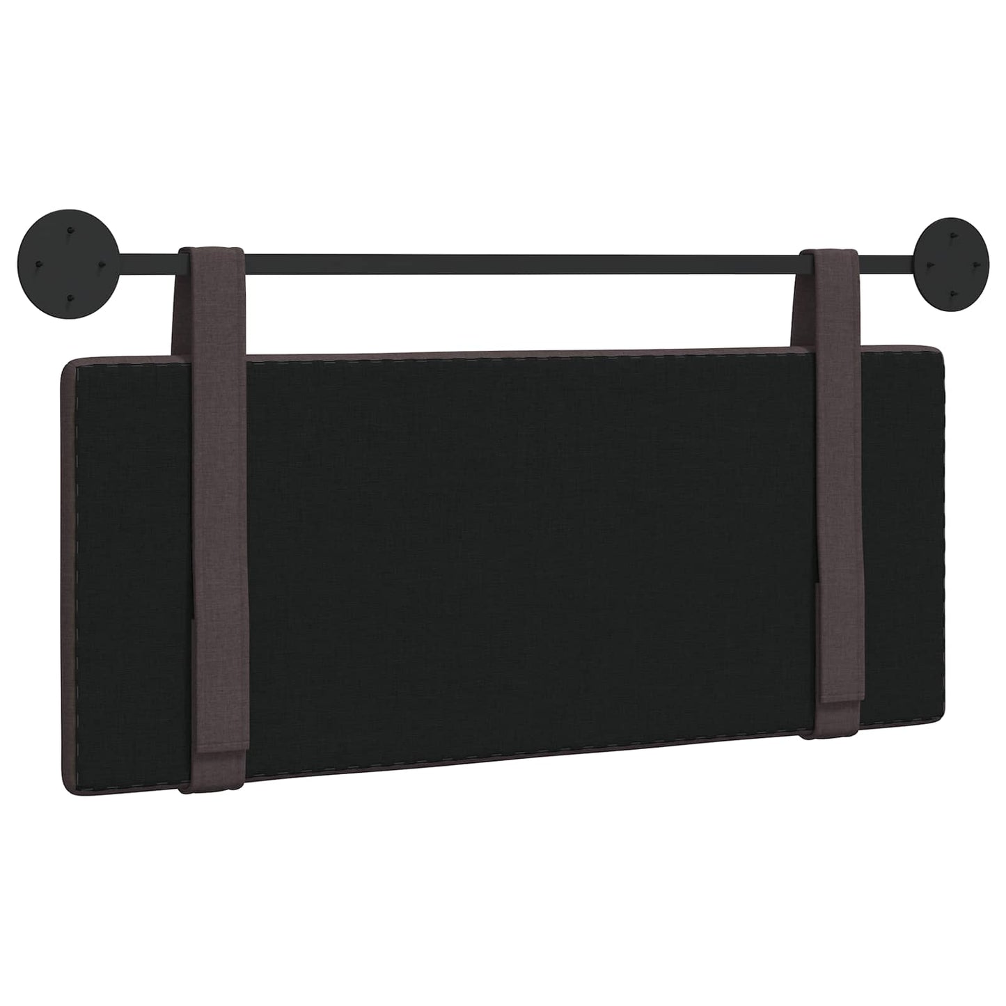 Hangend Hoofdeinde Effen Donkerbruin 110 x 55 x 5 cm Stof