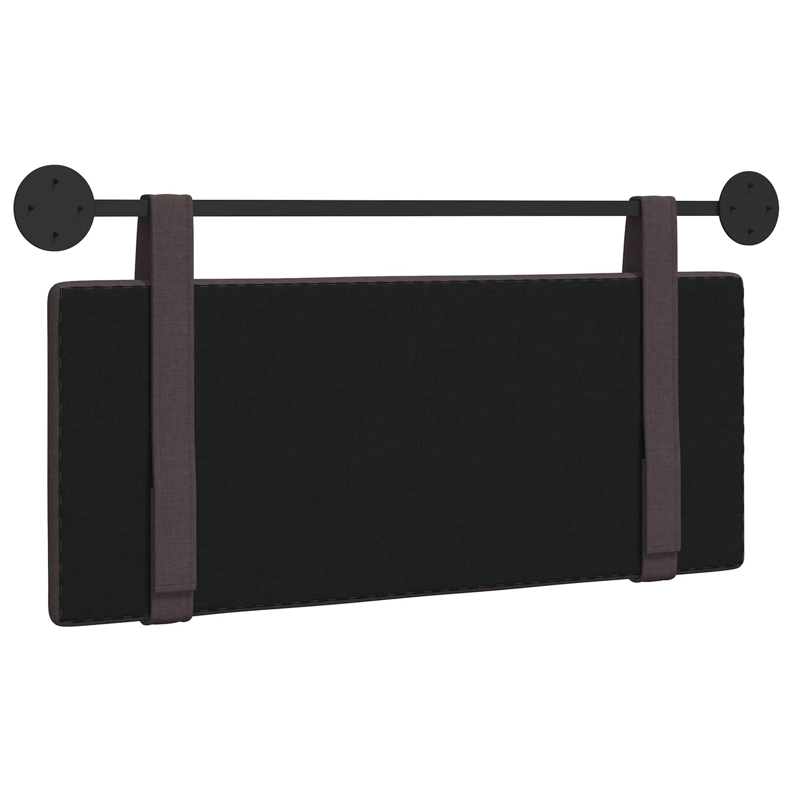 Hangend Hoofdeinde Effen Donkerbruin 110 x 55 x 5 cm Stof