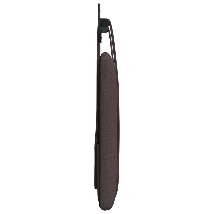 Hangend Hoofdeinde Effen Donkerbruin 110 x 55 x 5 cm Stof
