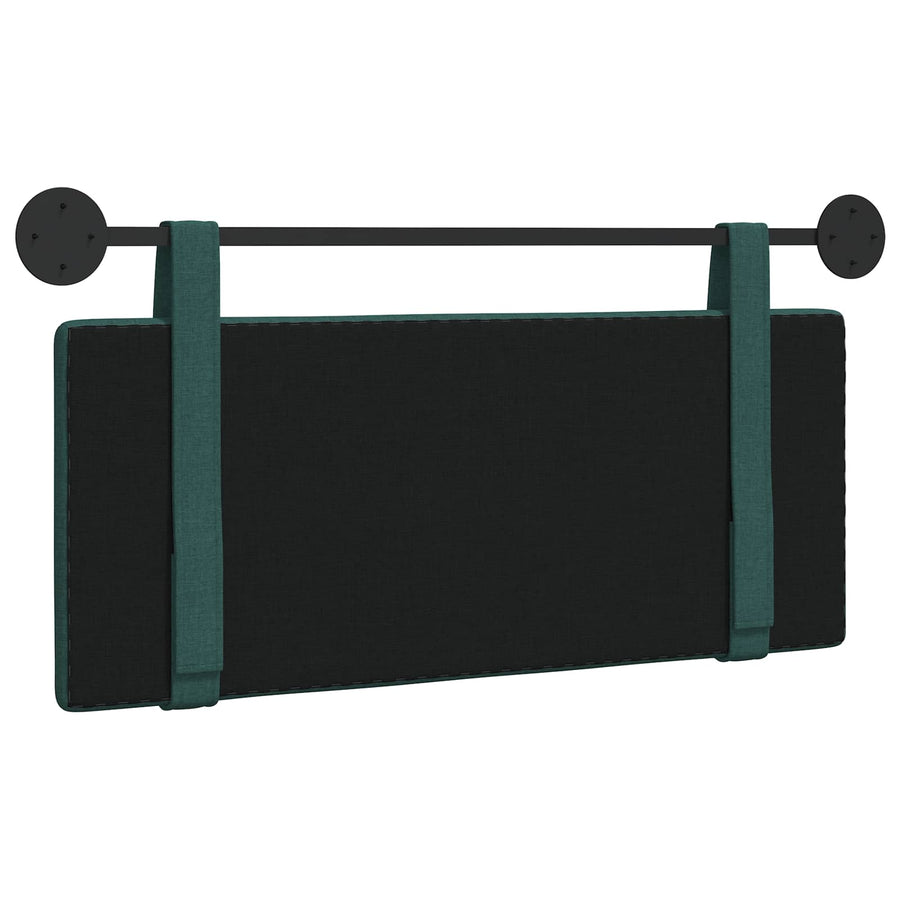 Hangend Hoofdeinde Effen Donkergroen 110 x 55 x 5 cm Stof