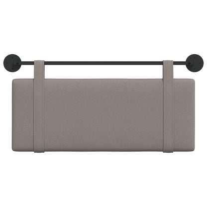 Hangend Hoofdeinde Wandgemonteerd Taupe 110 x 55 x 5 cm Stof