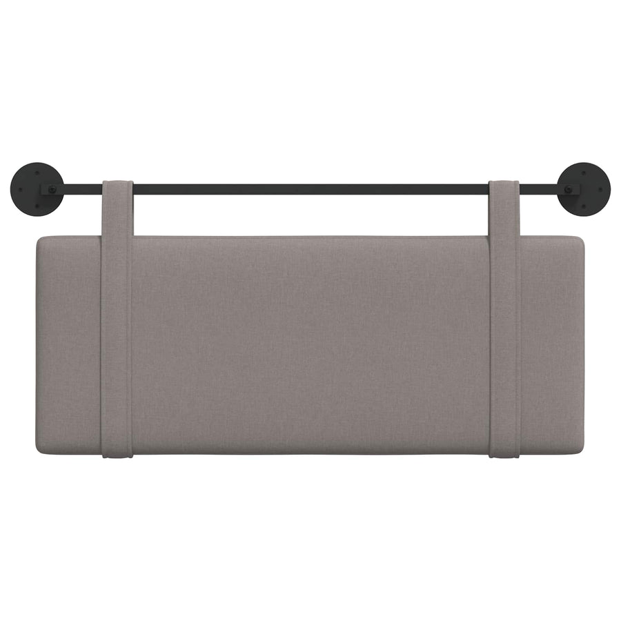 Hangend Hoofdeinde Wandgemonteerd Taupe 110 x 55 x 5 cm Stof
