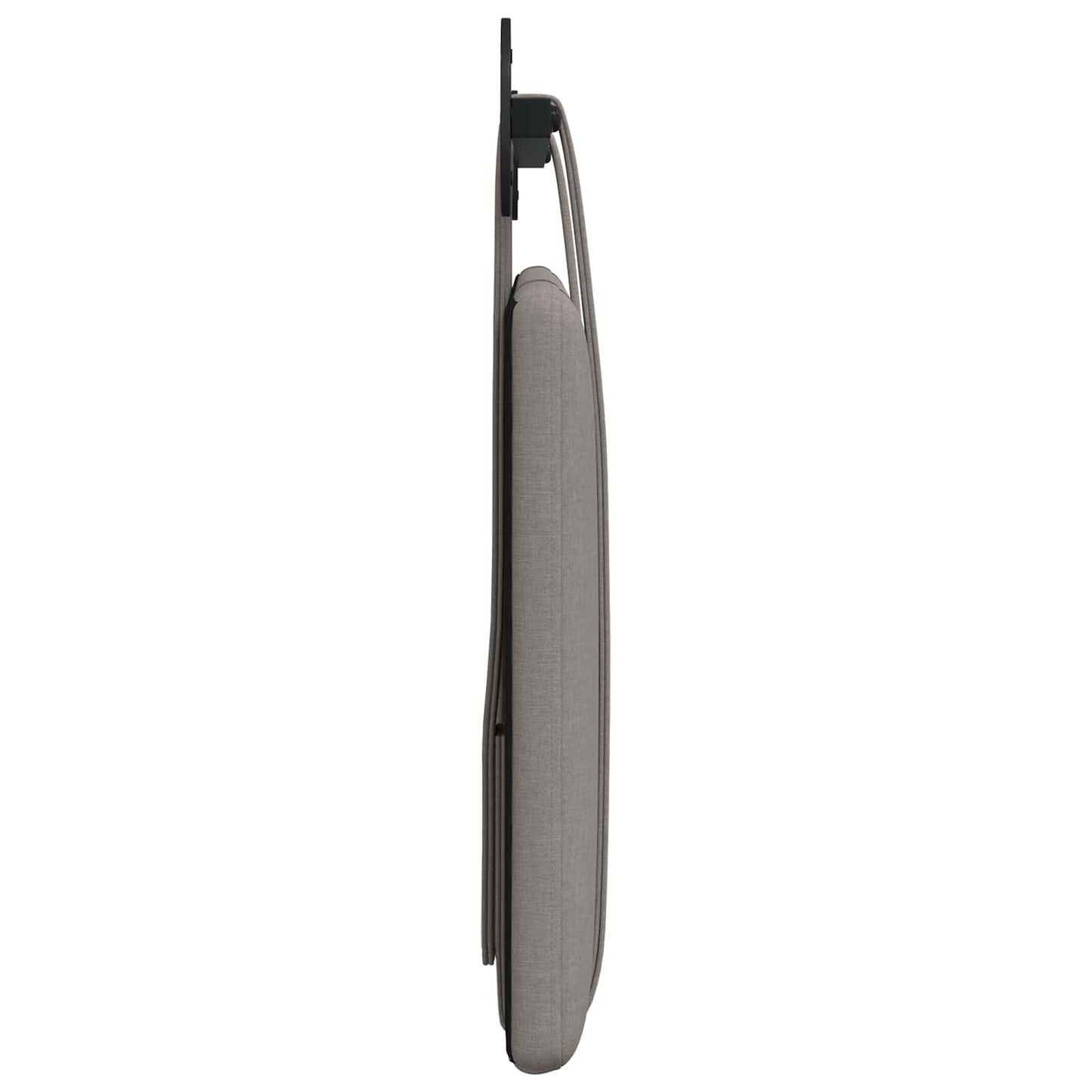 Hangend Hoofdeinde Wandgemonteerd Taupe 110 x 55 x 5 cm Stof