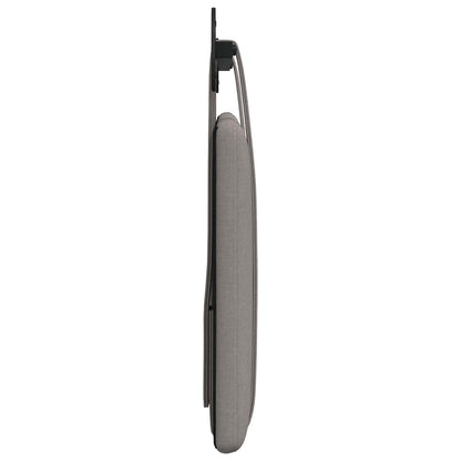 Hangend Hoofdeinde Wandgemonteerd Taupe 110 x 55 x 5 cm Stof