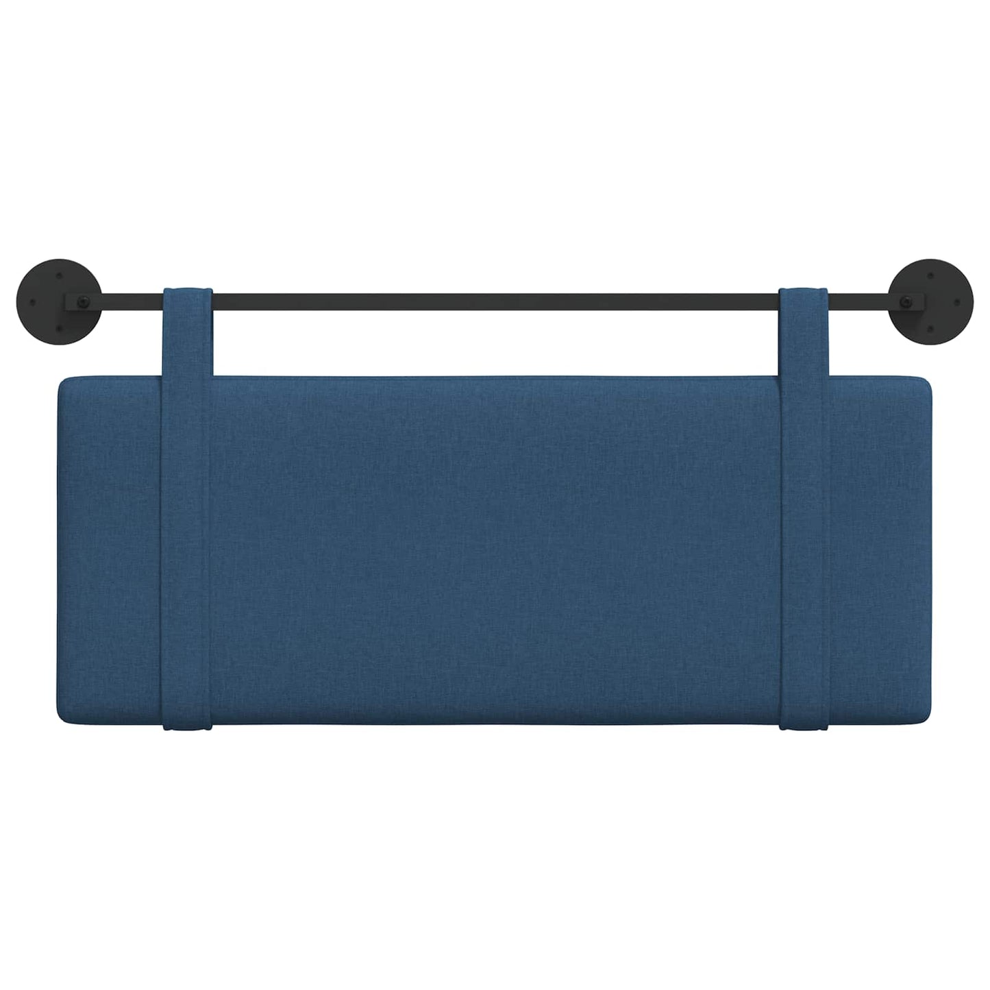 Hangend Hoofdeinde Wandgemonteerd Blauw 110 x 55 x 5 cm Stof