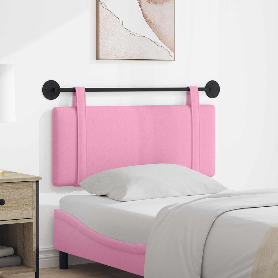 Hangend Hoofdeinde Wandgemonteerd Roze 110 x 55 x 5 cm Stof