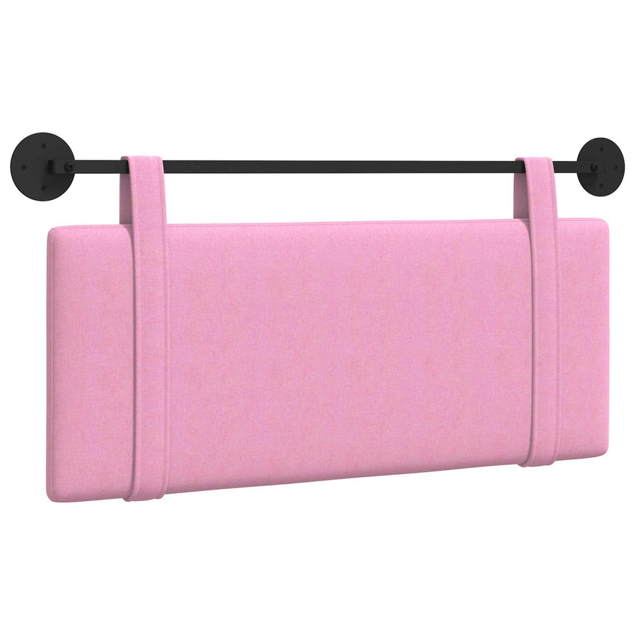 Hangend Hoofdeinde Wandgemonteerd Roze 110 x 55 x 5 cm Stof