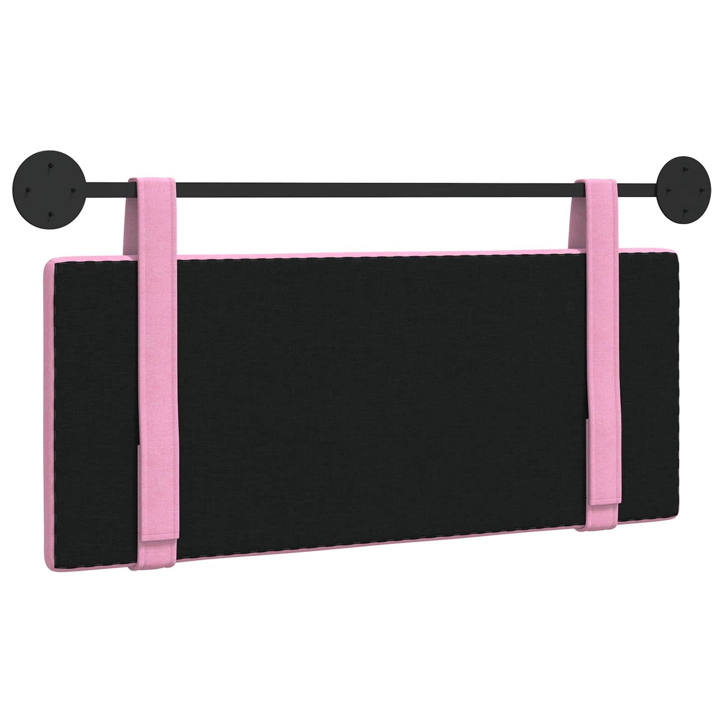 Hangend Hoofdeinde Wandgemonteerd Roze 110 x 55 x 5 cm Stof