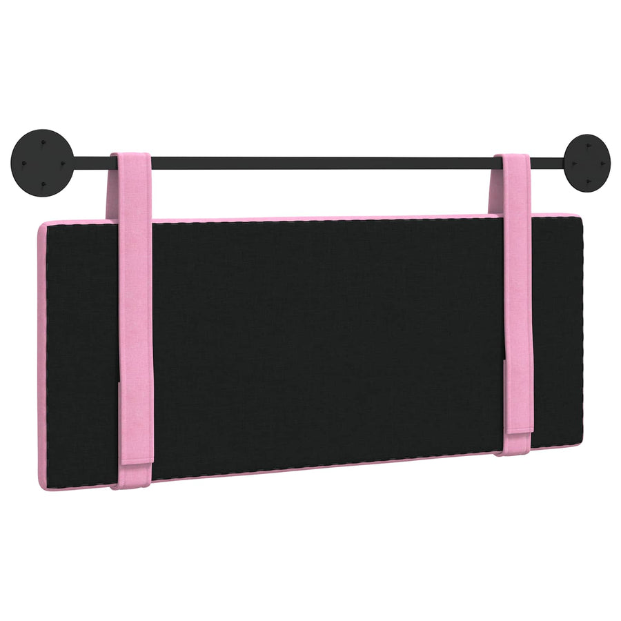 Hangend Hoofdeinde Wandgemonteerd Roze 110 x 55 x 5 cm Stof