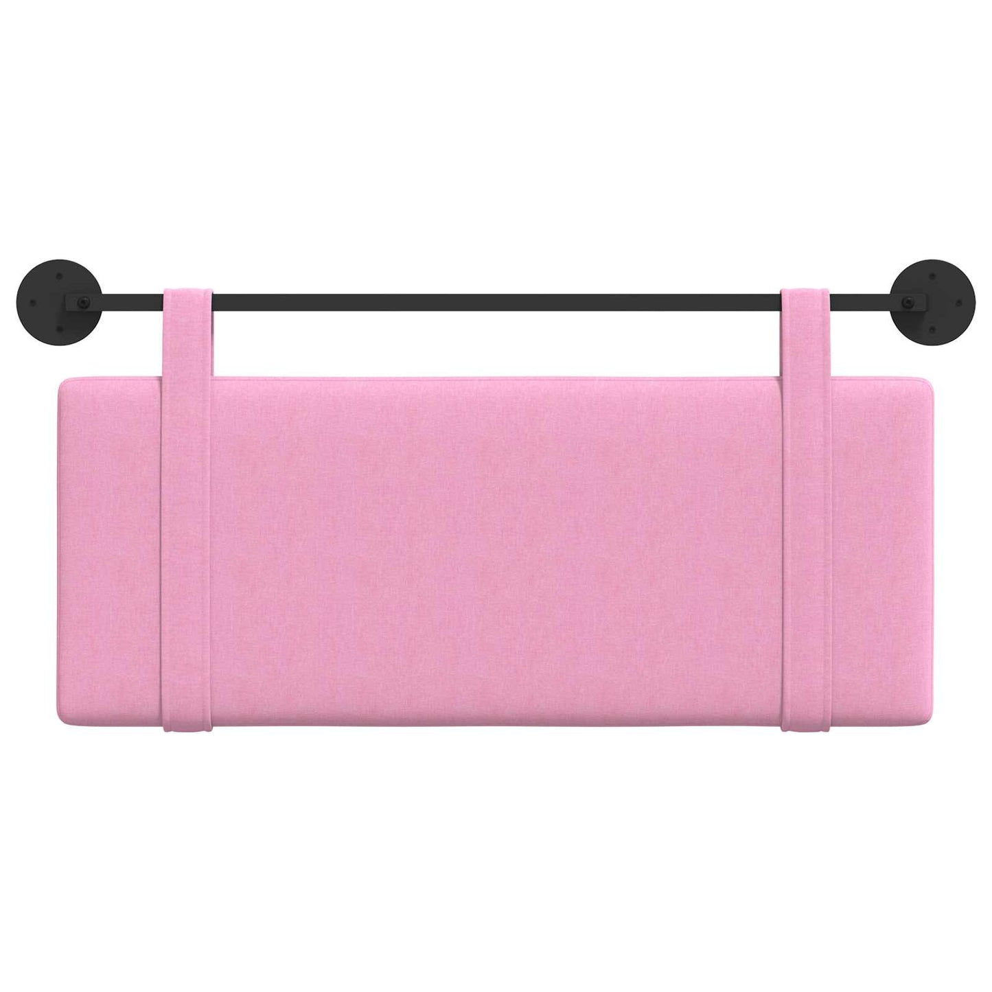 Hangend Hoofdeinde Wandgemonteerd Roze 110 x 55 x 5 cm Stof