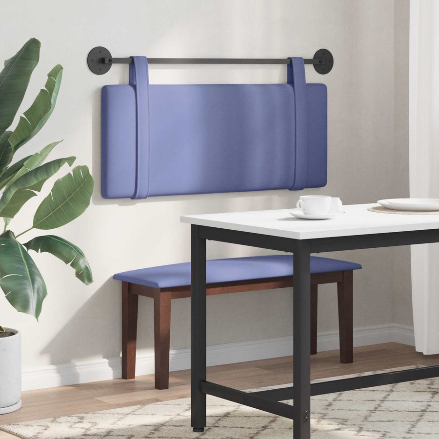 Hangend Hoofdeinde Effen Jeans Blauw 110 x 55 x 5 cm Stof