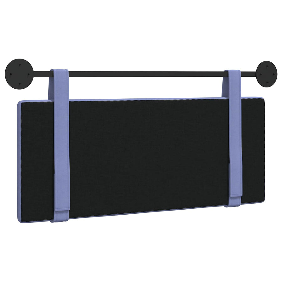 Hangend Hoofdeinde Effen Jeans Blauw 110 x 55 x 5 cm Stof