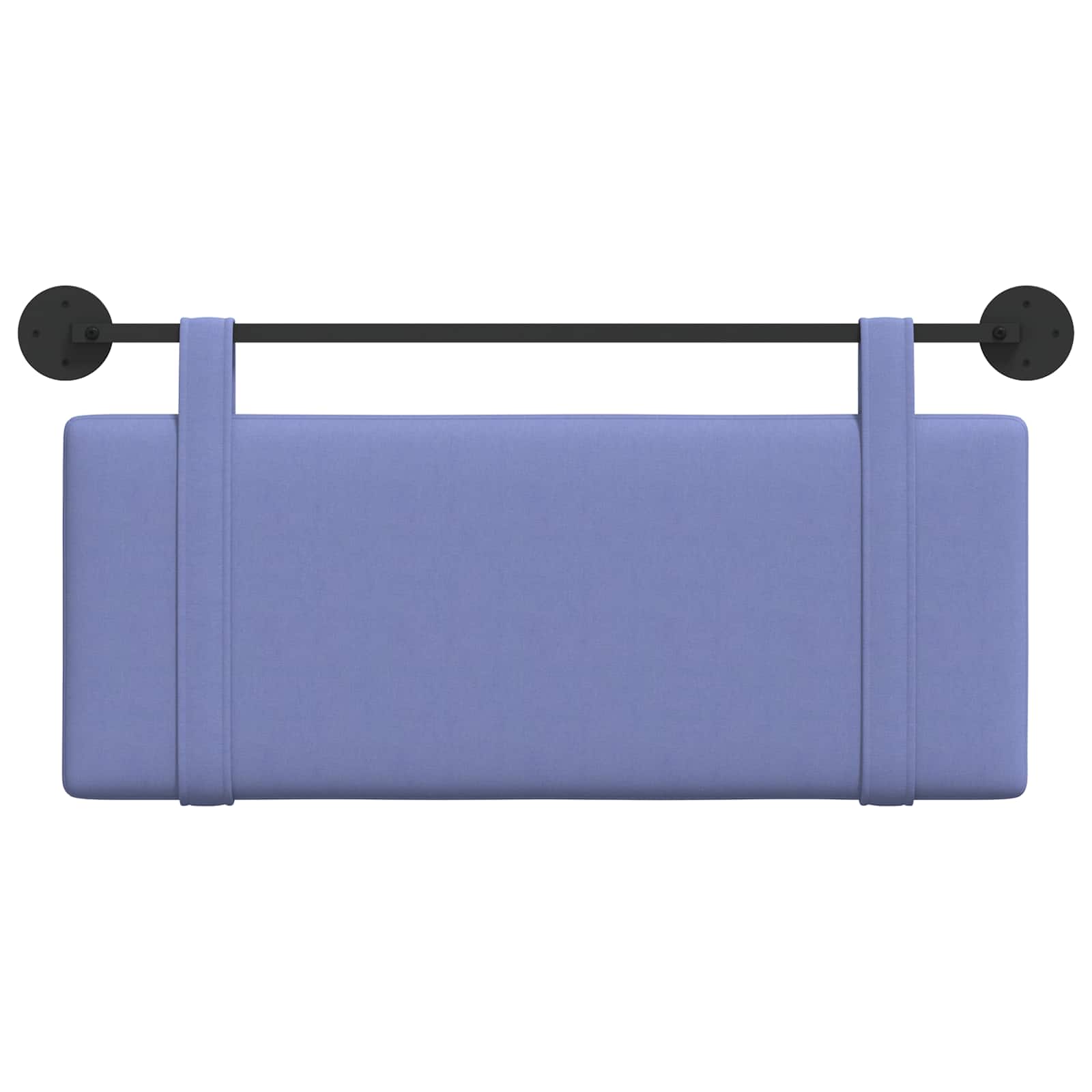 Hangend Hoofdeinde Effen Jeans Blauw 110 x 55 x 5 cm Stof