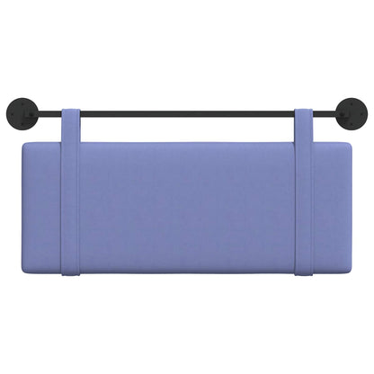 Hangend Hoofdeinde Effen Jeans Blauw 110 x 55 x 5 cm Stof