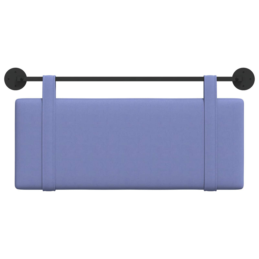 Hangend Hoofdeinde Effen Jeans Blauw 110 x 55 x 5 cm Stof
