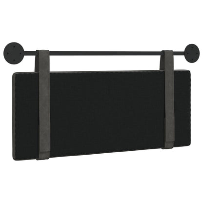 Hangend Hoofdeinde Effen Zwart 110 x 55 x 5 cm Antiek PU