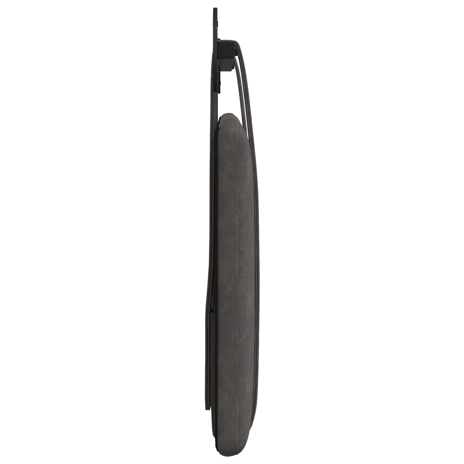 Hangend Hoofdeinde Effen Zwart 110 x 55 x 5 cm Antiek PU