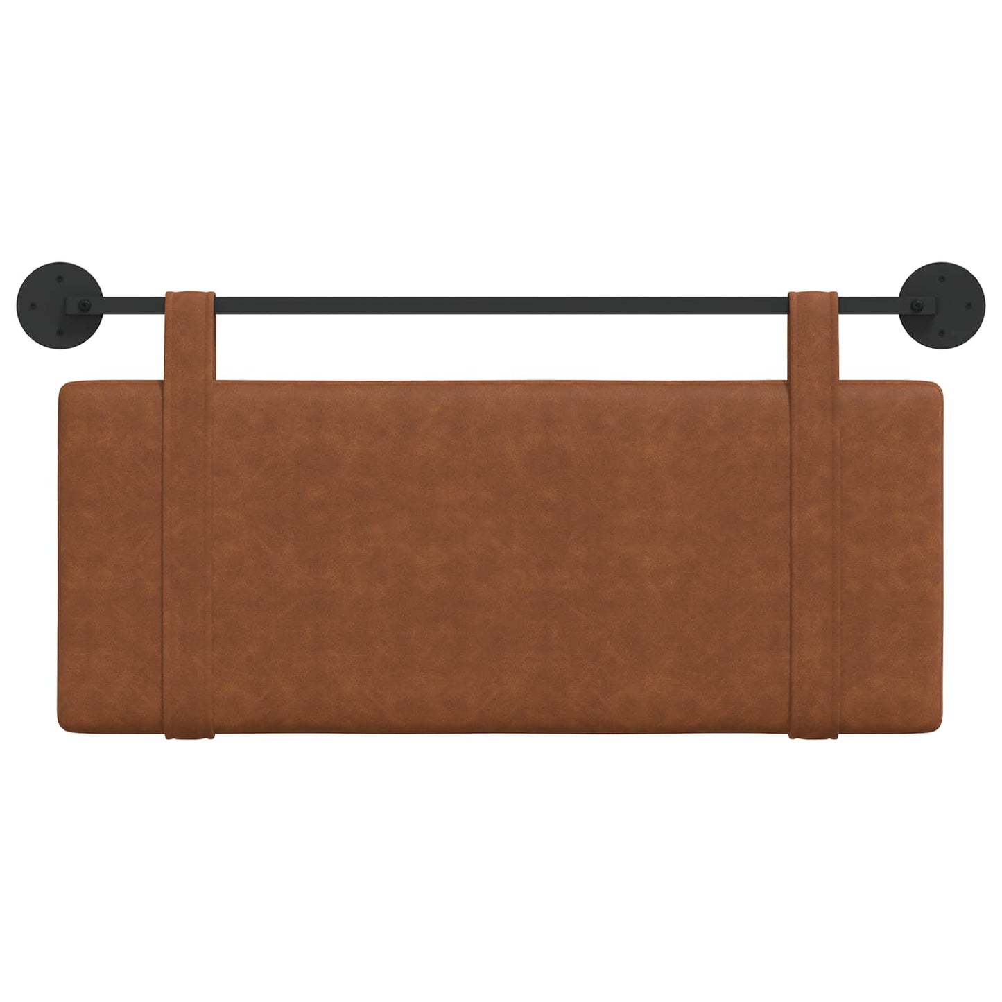 Hangend Hoofdeinde Effen Bruin 110 x 55 x 5 cm Antiek PU