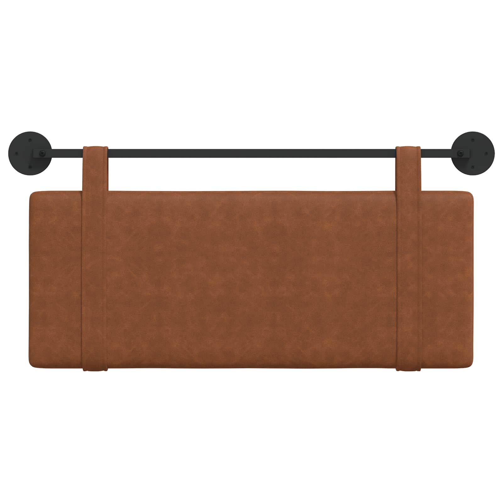 Hangend Hoofdeinde Effen Bruin 110 x 55 x 5 cm Antiek PU
