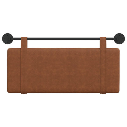 Hangend Hoofdeinde Effen Bruin 110 x 55 x 5 cm Antiek PU