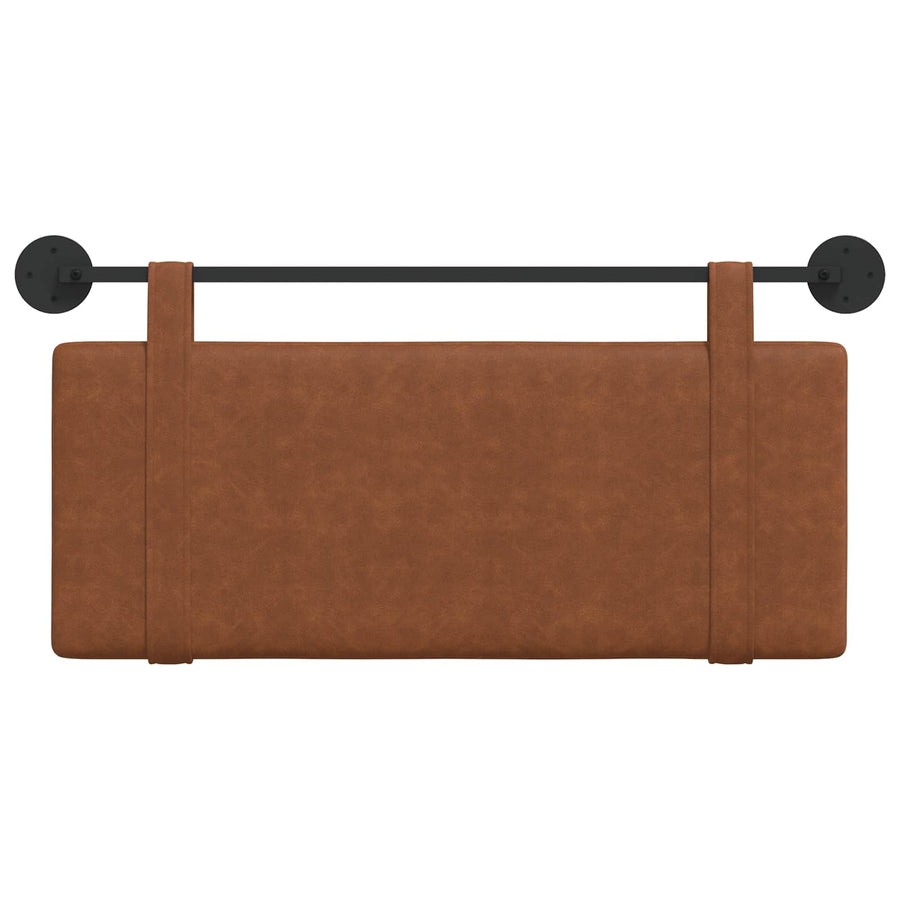 Hangend Hoofdeinde Effen Bruin 110 x 55 x 5 cm Antiek PU