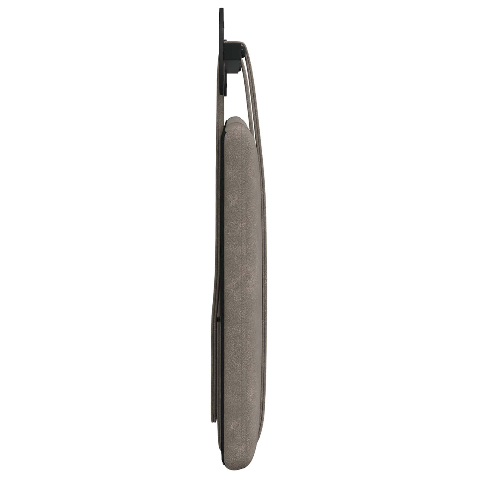 Hangend Hoofdeinde Effen Grijs 110 x 55 x 5 cm Antiek PU