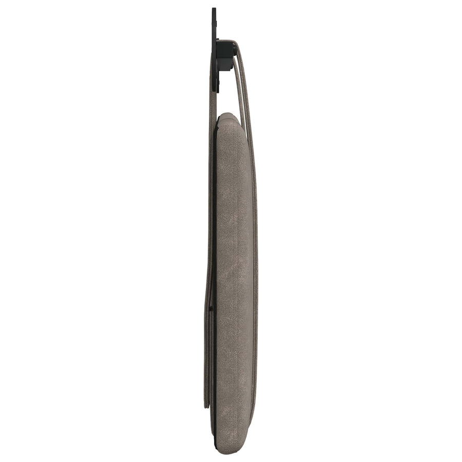 Hangend Hoofdeinde Effen Grijs 110 x 55 x 5 cm Antiek PU
