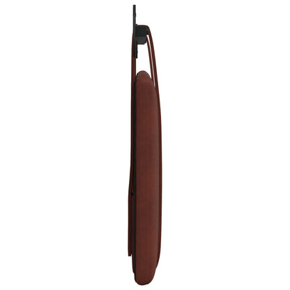 Hangend Hoofdeinde Glanzend Bruin 110 x 55 x 5 cm Antiek PU
