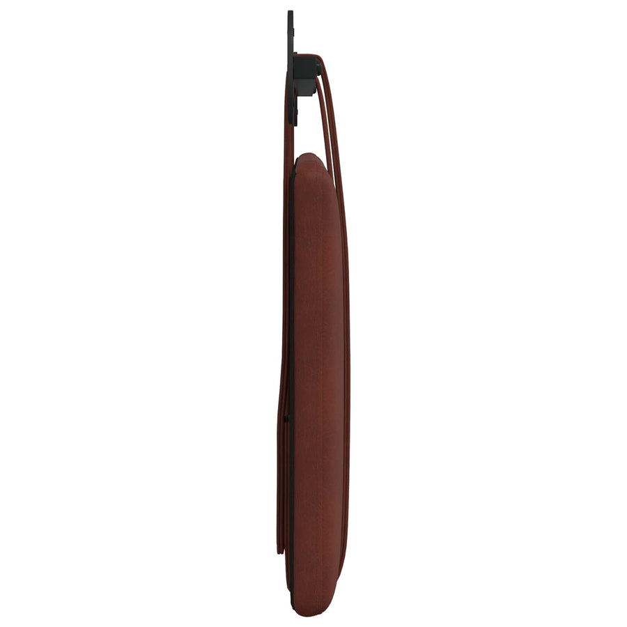 Hangend Hoofdeinde Glanzend Bruin 110 x 55 x 5 cm Antiek PU