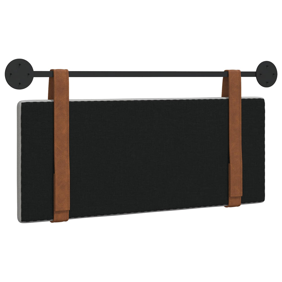 Hangend Hoofdeinde Effen Wolkengrijs 100 x 40 cm Bewerkt hout