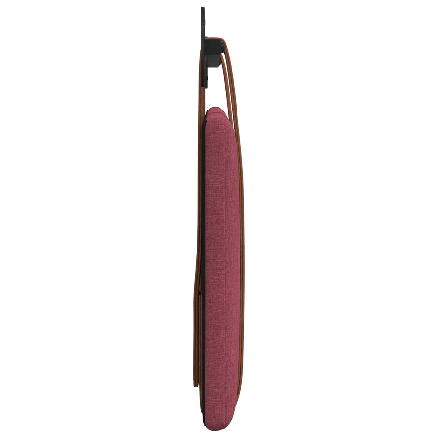 Hangend Hoofdeinde Effen Wijnrood 100 x 40 cm Bewerkt hout