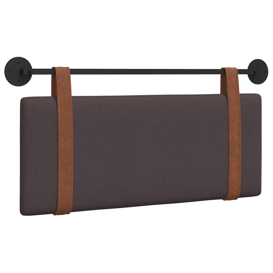 Hangend Hoofdeinde Effen Donkerbruin 100 x 40 cm Bewerkt hout